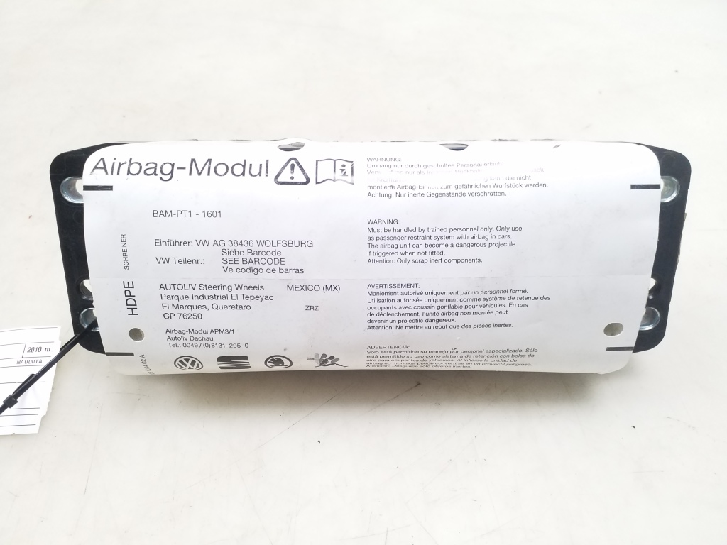 VOLKSWAGEN Golf 6 generation (2008-2015) Airbag SRS pentru bord 25061024