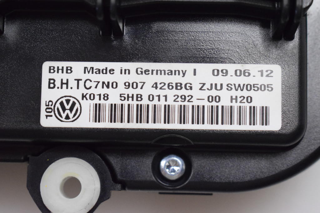 VOLKSWAGEN Passat B7 (2010-2015) Pегулятор климы 7N0907426BG 25608233