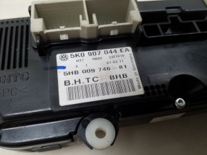 Volkswagen Golf VI (2008–2013) Salona sildītāja vadības panelis 5K0907044EA - 4