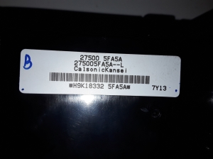 NISSAN Micra K14 (2017–2026) Heater control panel 275005FA5A - 2