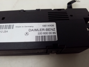 Mercedes Benz S-Class 220 (1998–2005) Klimaanlagensteuergerät 2208300085 - 2