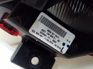 BMW i 3 I01 (2013–2026) Rückleuchte Heckleuchte innen 7389605 - 3