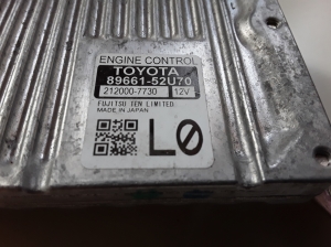 TOYOTA Verso-S NLP-12 (2010–2017) Motorsteuergerät 8966152U70 - 3