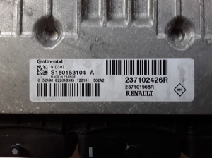 RENAULT Scenic (2009–2015) Engine control unit S180153104 - 3