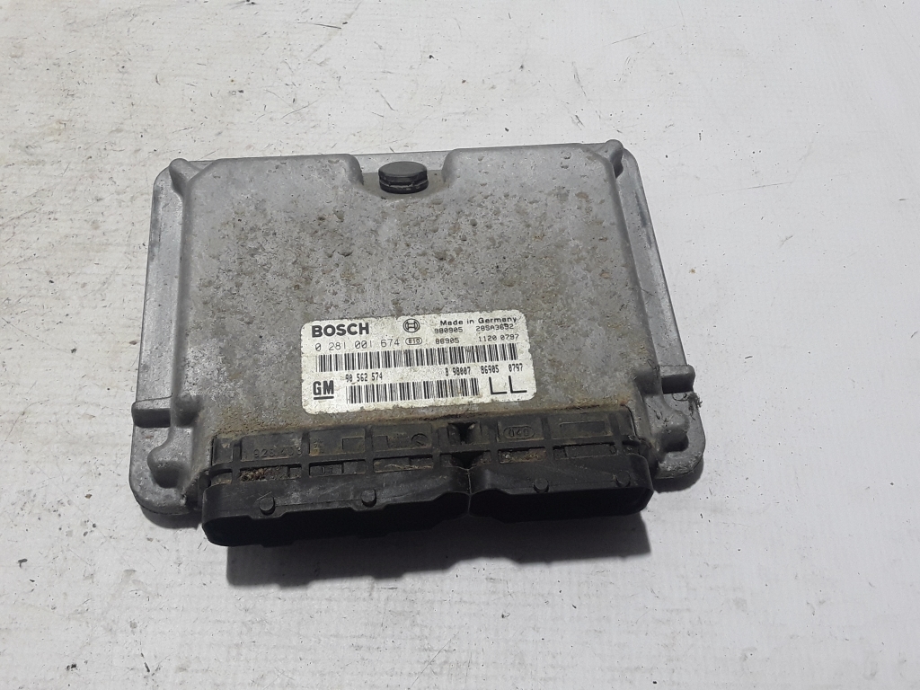 OPEL Astra G (1998-2009) Engine Control Unit ECU 90562574 22429425