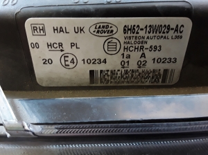 Land Rover Freelander (2006–2014) Scheinwerfer vorne 6H5213W029AC - 2