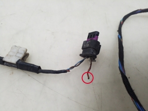 Skoda Superb (2008–2015) Rear parking sensor cable 3T9971104F - 3