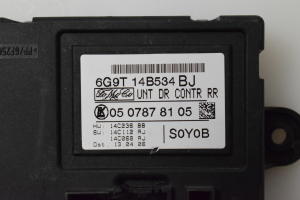 Ford S-MAX (2006–2015) Rear side door control unit 6G9T14B534BJ - 3