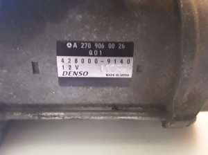 Mercedes Benz CLA-Class W117 (2013–2019) Starter A2709060026 - 2
