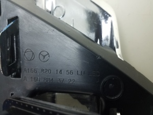 Mercedes Benz ML-Class 166 (2011–2015) Nebelscheinwerferabdeckung vorne A1668201456 - 2