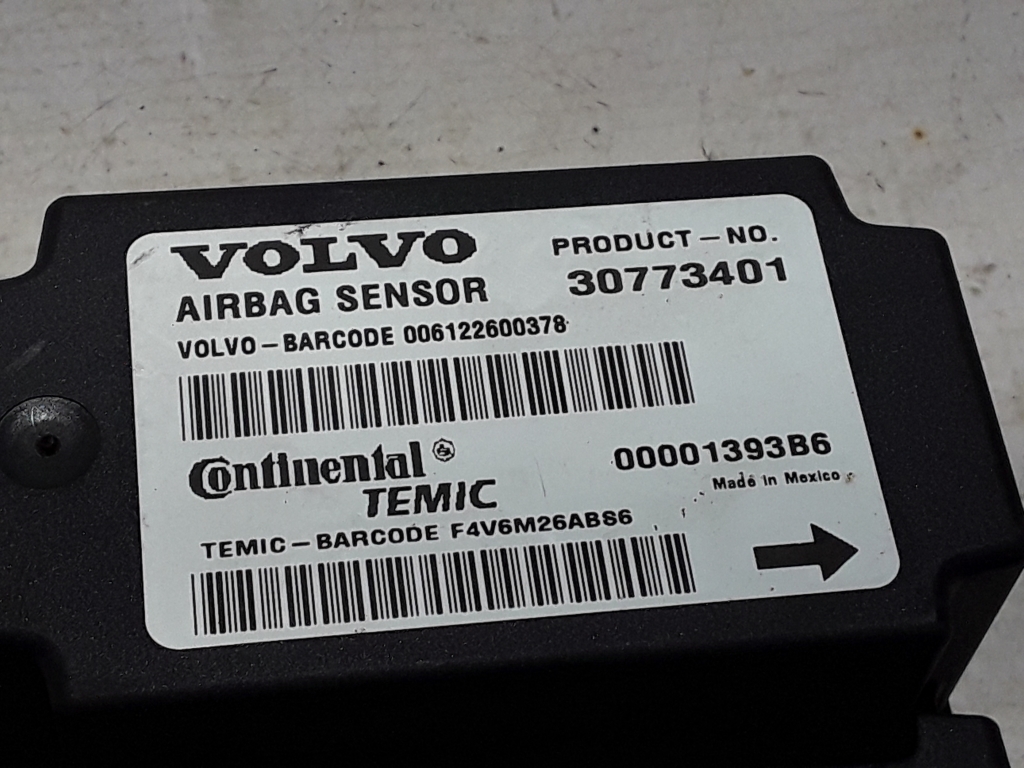 VOLVO S40 2 generation (2004-2012) Unité de contrôle SRS 30773401 22430030