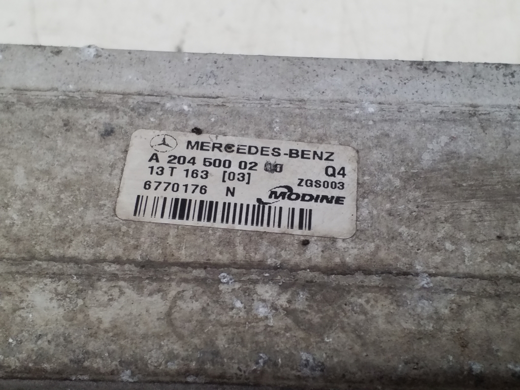 MERCEDES-BENZ E-Class W212/S212/C207/A207 (2009-2016) Intercooler Radiator A2045000200 21988407
