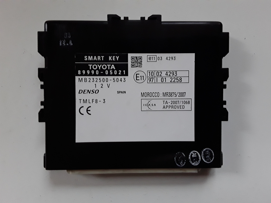 TOYOTA Avensis T27 (2008–2019) Control unit 8999005021 TOYOTA Avensis T27 (2008–2019) Control unit 8999005021