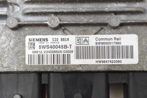 Peugeot 307 I (2000–2009) Engine control unit 9647423380 - 2