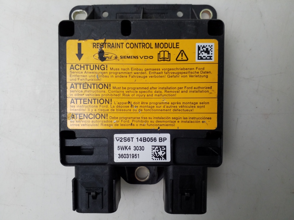 Used Ford Fiesta Airbag module 2S6T14B056BP