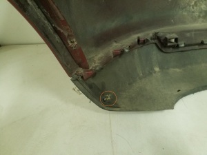 Seat Ibiza 6L1 (2002–2008) Heckstoßstange 6L6807421F - 2