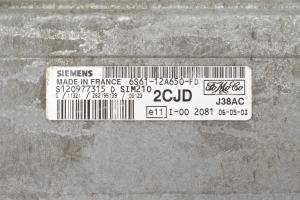 Ford Fiesta V (2002–2008) Engine control unit 6S6112A650FD - 2