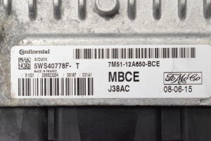 Ford Focus (2004–2011) Engine control unit 7M5112A650BCE - 2