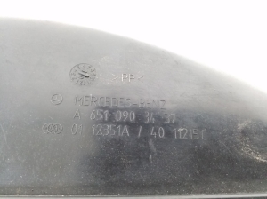 Mercedes Benz E-Class W212 (2009–2015) Õhu sisselaske voolik A6510903437 - 2