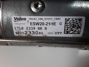 Peugeot 508 (2018–2026) Starter 9825233080 - 3
