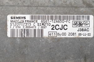 Ford Fiesta V (2002–2008) Engine control unit 6S6112A650FC - 2