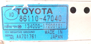 TOYOTA Prius W10/11 (1997–2003) Audio, Video, Navigation 86110-47040 - 3