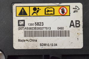 Chevrolet Cruze (2009–2015) Airbagsteuergerät 13505823 - 4