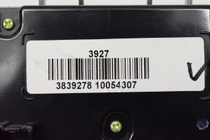 Chevrolet Cruze (2009–2015) Salongi soojenduse juhtpaneel 3839278 - 3