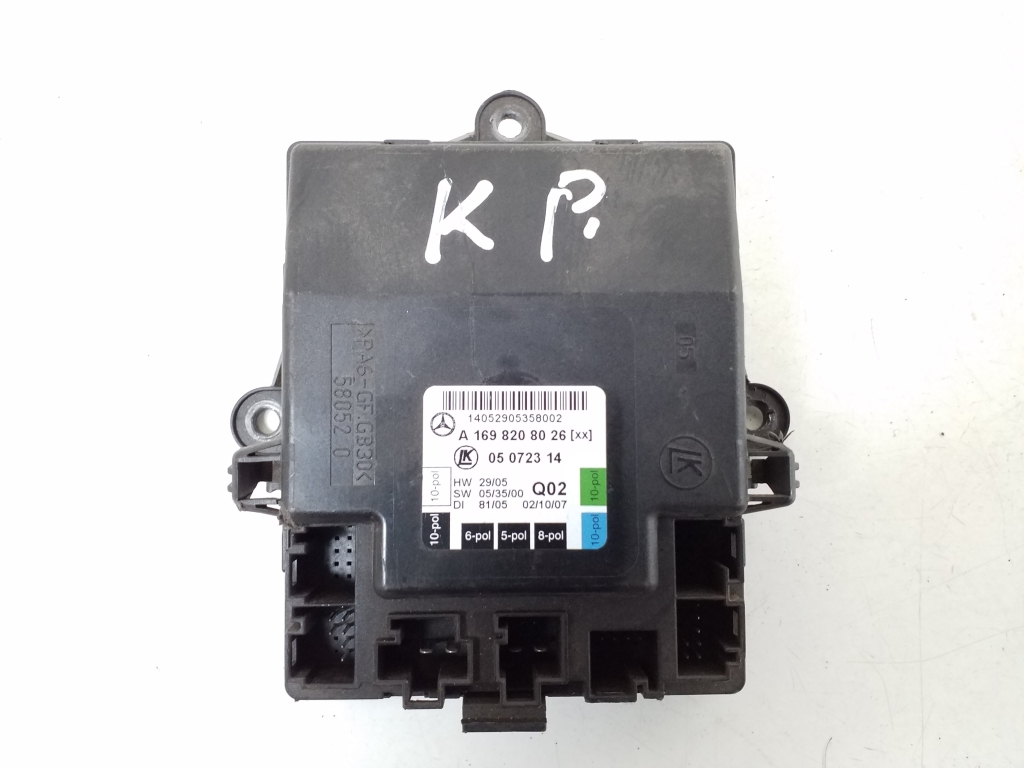 Mercedes Benz A-Class 169 (2004–2012) Front door control unit A1698208026 Mercedes Benz A-Class 169 (2004–2012) Front door control unit A1698208026