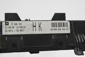 Opel Astra H (2004–2010) Sicherungskästen 5DK00866932 - 4