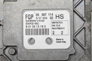 Opel Astra H (2004–2010) Engine control unit 55567114 - 3