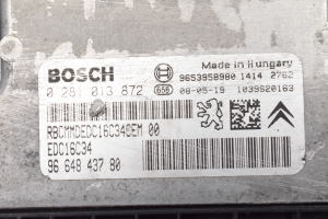 Peugeot 308 (2007–2015) Engine control unit 9664843780 - 2