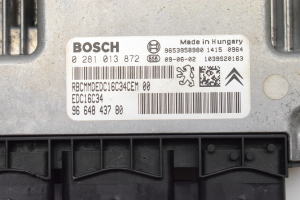 Peugeot 308 (2007–2015) Engine control unit 9664843780 - 3