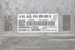 Skoda Fabia MK 2 (2007–2014) Motorsteuergerät 03D906023N - 3