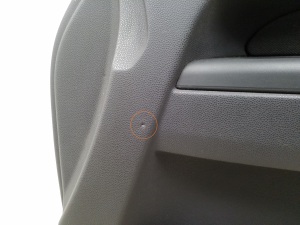 Opel Zafira B (2005–2014) Front door panel and its parts - 6