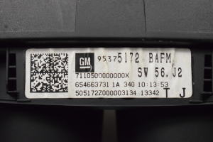 Opel Mokka (2012–2020) Kombiinstrument 95375172 - 4