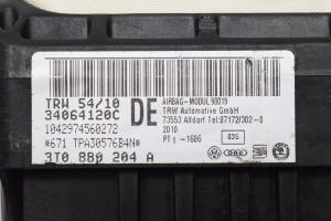 Skoda Superb (2008–2015) Passenger dashboard airbag 3T0880204A - 2