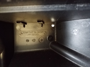  Fuse box housing under the hood 