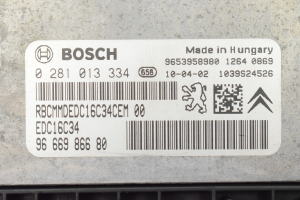 Peugeot 3008 (2009–2016) Engine control unit 9666986680 - 2