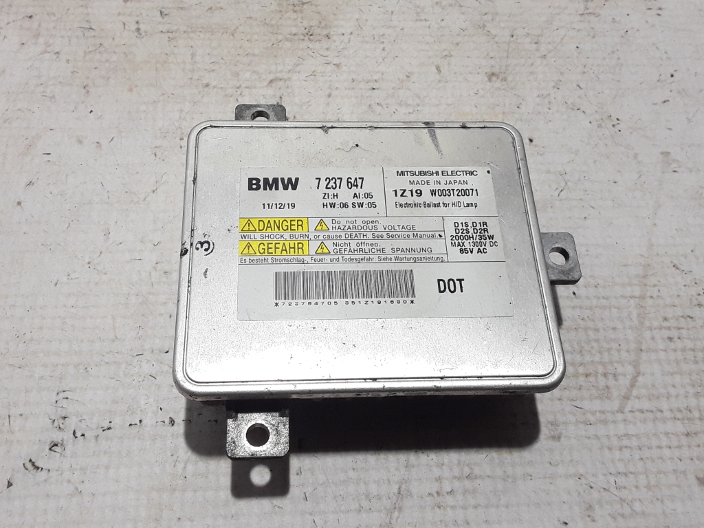 BMW 5 Series F10/F11 (2009-2017) Xenon Light Control Unit 7237647 22430433