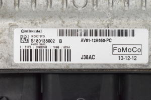 Mazda 3 (2009–2013) Engine control unit AV6112A650PC - 3
