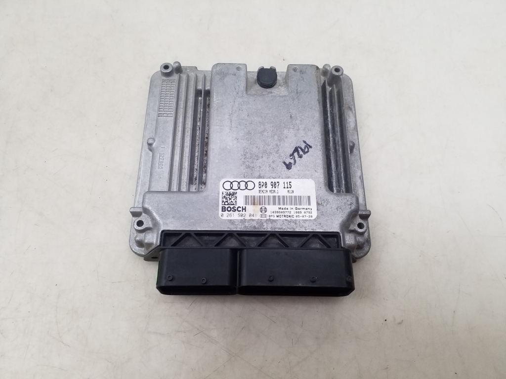 AUDI A3 8P (2003-2013) Μονάδα ελέγχου κινητήρα ECU 8P0907115 25063167