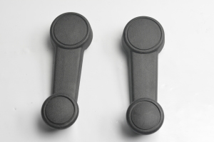 Rear side door window crank handle - 