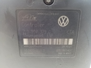 Volkswagen Touareg I (2002–2010) ABS Steuergerät 7L0907379G - 3