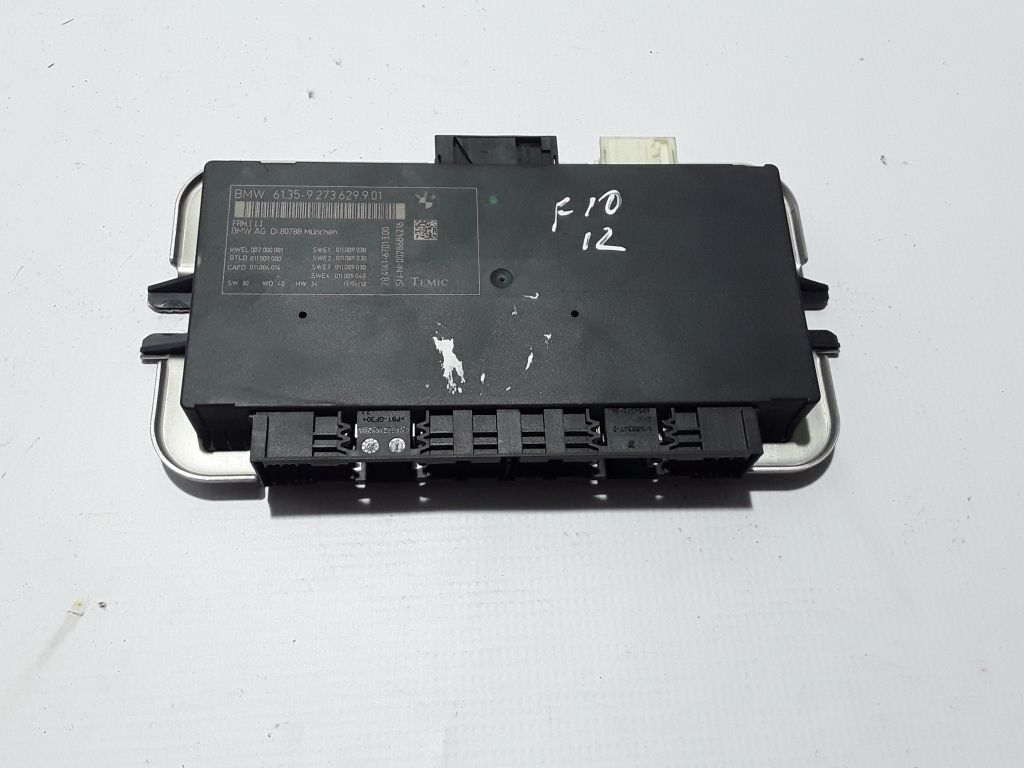 BMW 5 Series F10/F11 (2009-2017) Headlight Control Unit 9273629 22430994