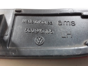Volkswagen Golf VII (2012–2026) Rückstrahler Stoßstange hinten 5G0945105 - 3