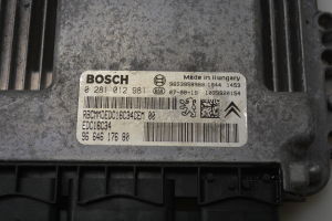 Citroen C4 Picasso (2007–2013) Motorsteuergerät 9664617680 - 4