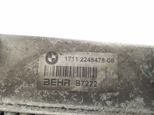 BMW 5 SERIES E60 (2003–2010) Jahutusradiaator 17112248478 - 2