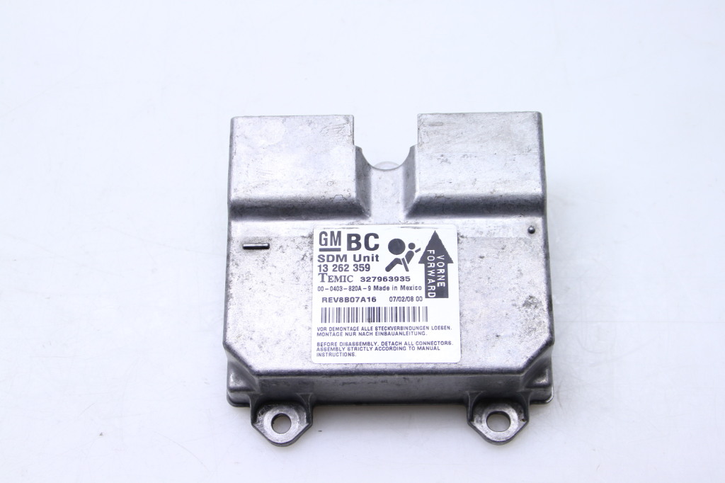Used Opel Corsa Airbag module 13262359