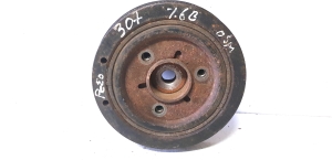 Peugeot 307 I (2000–2009) Crankshaft pulley - 2